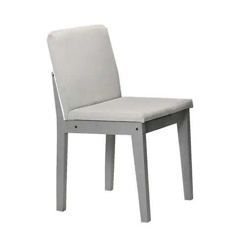 Grey 5-Piece Dining Room Set with Dining Table & 4 Upholstered Chairs